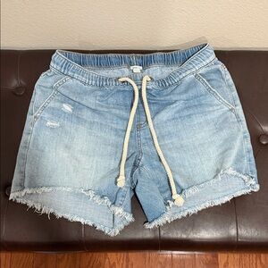 NWOT**** Denim Drawstring Women Shorts